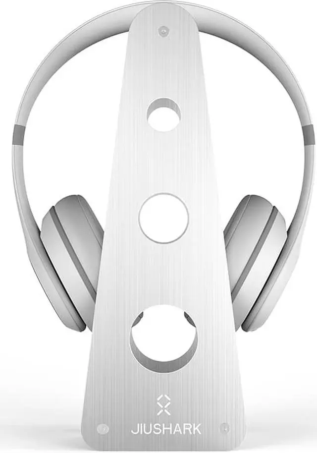 Alt view image 2 of 8 - Universal Aluminum Headset Stand Gaming Headphone Holder Supporting Bar for All Headphones Size Desktop PC Game Earphone Accessories