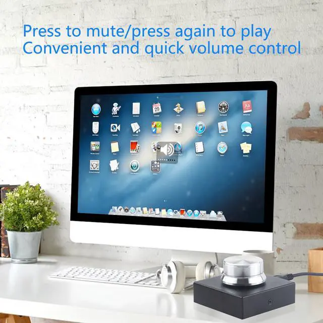 Alt view image 4 of 8 - USB Volume Control Lossless PC Computer Speaker o Volume Controller Knob, Adjuster Digital Control With One Key Mute Function for Phone Laptop Desktop PC