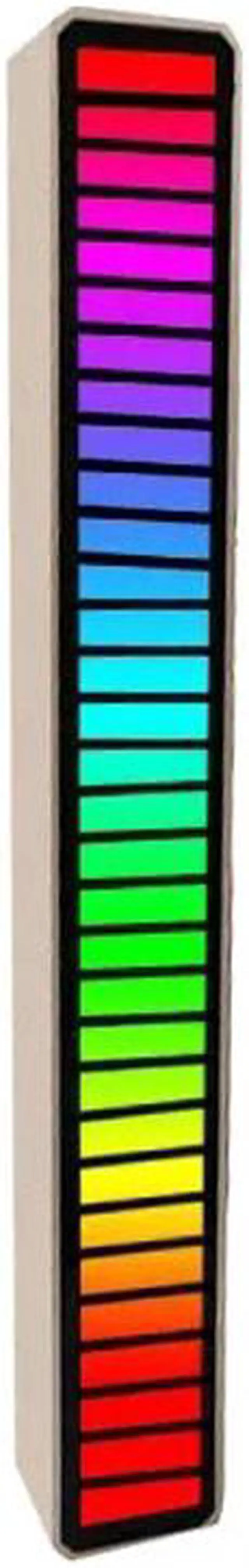 Main image of Voice Control LED Light Bar 32 Colorful Lamp Pickup Sound Control Rhythm Light with Sensitive Microphone