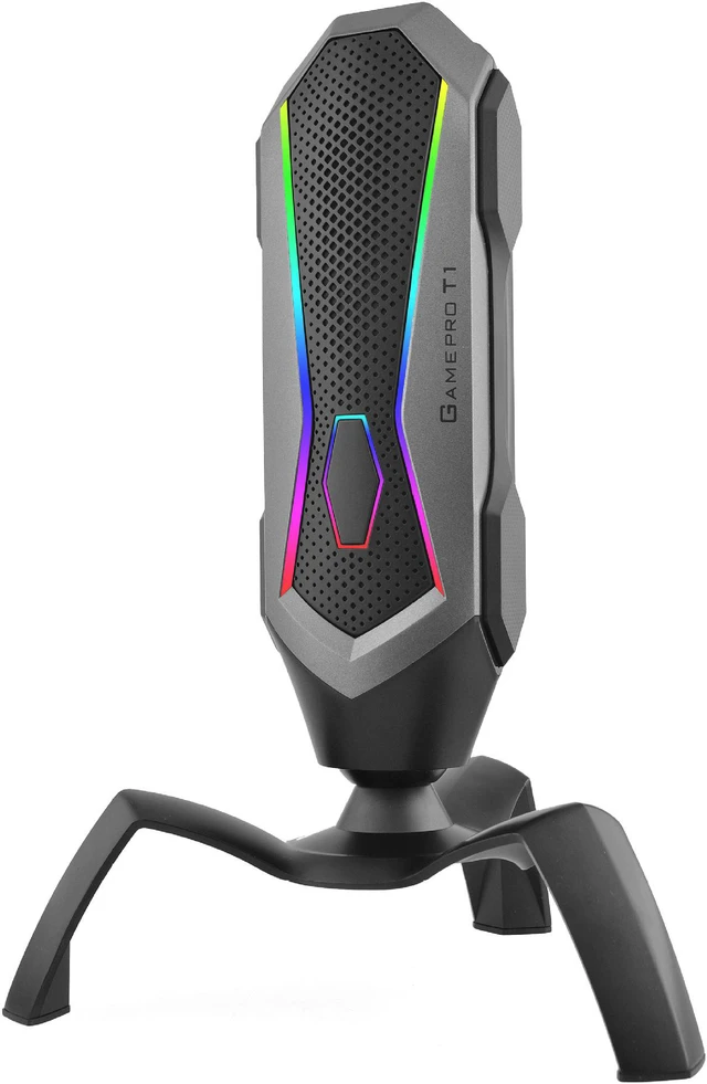 Main image of RGB Gaming Recording Capacitor Microphone USB PC Chat Micr for Internet Celebrity Anchor Special Cool Style Microphone Remote Conference Teaching Clear Mic