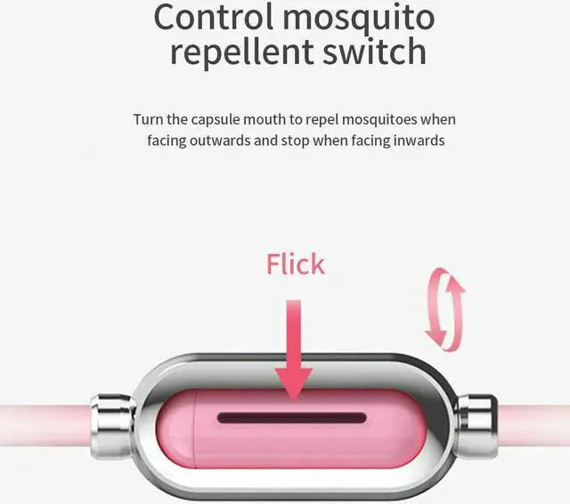 Alt view image 3 of 8 - Silicone Anti Mosquito Bracelet Repellent Wrist Band Outdoor Pest Insect Bugs
