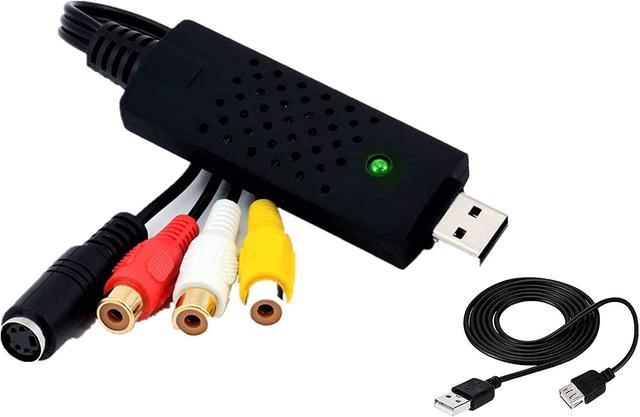 USB 2.0 Audio Video VHS to DVD VCR PC HDD Converter Adapter Digital Capture  Card