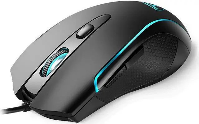 Alt view image 2 of 7 - ET-T20 Gaming Wired Mouse Light Computer Gaming Lnternet Cafe Mouse Optical Mouse Professional Gaming Mouse RGB Laptop Mouse 4DPI