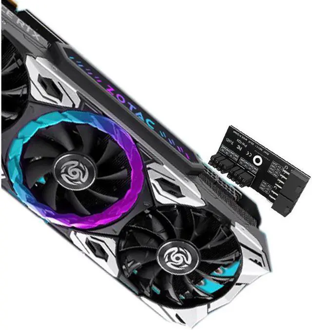 Alt view image 4 of 7 - 2 PACK GPU Graphics Card Power Connector (90° Turning) N Card A Card Power Steering Connector 8+8p to 6+8p Power Supply Adapter Board ( 1 Positive 1 negative)