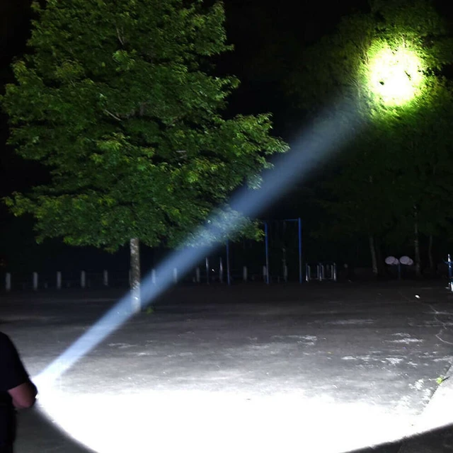 Alt view image 6 of 8 - Super Powerful LED Flashlight Tactical Torch Built-in 1200 mAh Battery USB Rechargeable Waterproof Lamp Ultra Bright Lantern