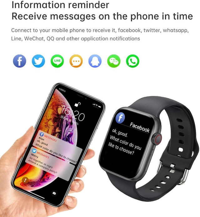 Alt view image 3 of 8 - Smartwatch 1.72 Inch Screen Bluetooth Call Dual UI DIY Watch Fitness Bracelet Face Weather Forecast Smart Watch Women For Android