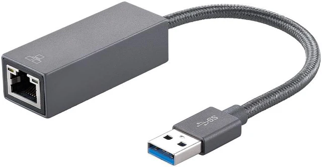 Main image of 2.5G USB to RJ45 Interface Ethernet USB 3.0 LAN Adapter RTL8156 Wired USB 3.0 2500M External Network Converter for Windows 7/ 8/10 MacBook Ethernet