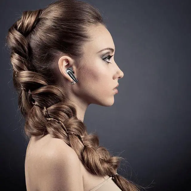 Alt view image 5 of 8 - TWS Earphones Bluetooth 5.1 True Wireless Headset Sweatproof Sports Touch Control Earbuds