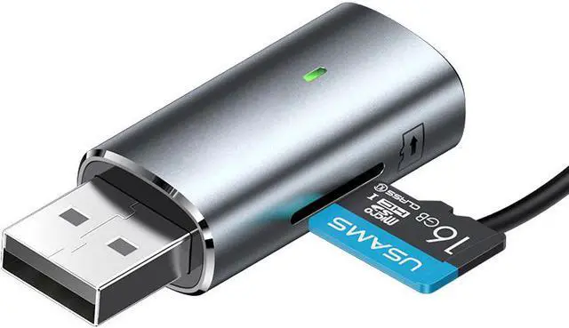 Alt view image 2 of 8 - Aluminum Alloy Car Bluetooth 5.0 Car Wireless Audio Receiver Radio Modulator FM Transmitter Car Handsfree Audio MP3 Player