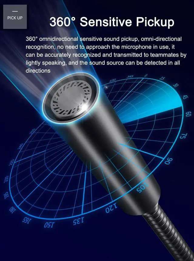 Alt view image 7 of 7 - USB Recording Microphone WIth RGB LED Light Stand For Laptop YouTube Live Broadcast Karaoke Gamers Computer Microphone