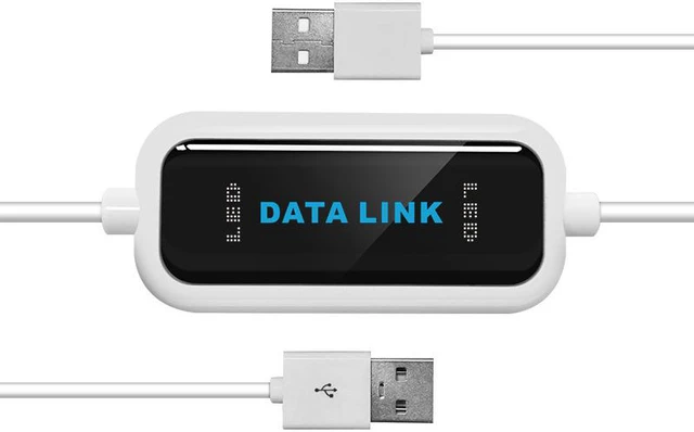 Main image of USB 2.0 PC To PC Sync Data Link Mouse Keyboard Share Smart KM Link Net Direct File Transfer Bridge Windows Computer Copy Cable