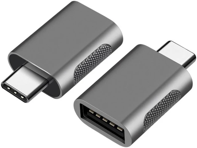 Main image of 2Pcs Type C to USB Adapter Fast USB 3.0 to Type C Female Adapter For Computers/Chargers/Hard Drives/Type-c Headset/U Disks Mini USB Adapter Type-C OTG Cable Converter