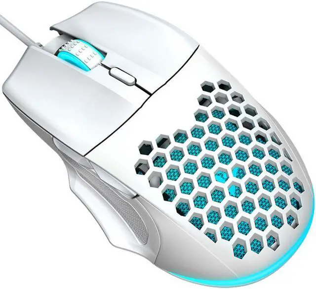 Main image of RGB USB Wired Gaming Mouse Honeycomb 3200 DPI Mouse Ergonomic Lightweight Mice For Computer Laptop PC