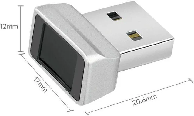 Alt view image 3 of 6 - USB Fingerprint Reader For Windows 10 11 Hello, Biometric Scanner For Passord-Free Login/Sign-IN Lock/Unlock PC & Laptops (Windows 7 is not supported)