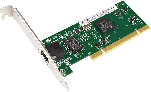 Main image of Desktop Gigabit Network Card 10/100/1000Mbps PCI Network Card Intel 82540 chip (NOT PCIE)