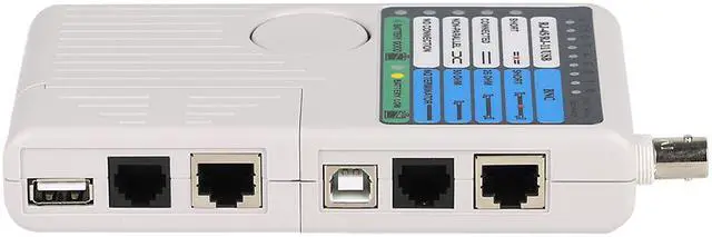 Alt view image 2 of 8 - Multifunctional Network Tester Four-in-one Cable Detection Tool BNC+RJ11+RJ45+USB Pairing Device