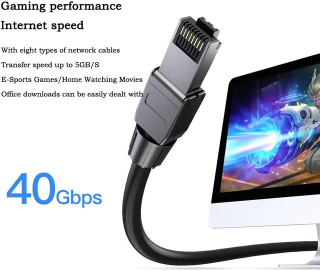Alt view image 6 of 8 - 1Pcs Category 8 Pressure-free Crystal Head Reusable CAT8 Network Cable Connector Head 10 Gigabit Shielded RJ45 Computer