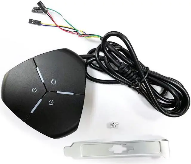 Alt view image 2 of 8 - 1.6m Portable PC Desktop Computer Case Power Button Switch Conveniently Control for Home Internet Bar Accessories