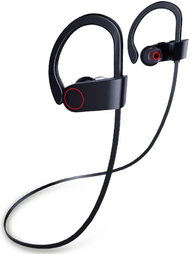 Alt view image 3 of 8 - IPX7 Waterproof Wireless Headset Sports Bass Wireless Bluetooth 5.0 Earphones With Microphone