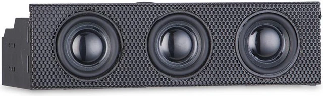 Alt view image 2 of 6 - 5.25" Internal Stereo Surround Speaker PC Front Panel Computer Case Built-in Music Loudspeakers