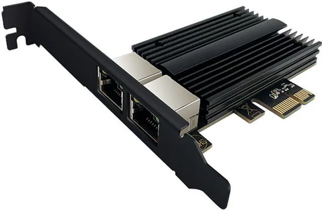 Main image of 2500Mbps Pcie To RJ45 Intel I226 Network Card 2.5G Gigabit Ethernet Dual Ports 100/1000/2500Mbps Network Card For Desktop