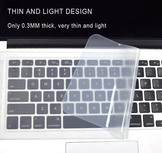 Alt view image 5 of 8 - Universal Laptop Keyboard Cover Protector 12-17 inch Waterproof Dustproof Silicone Notebook Computer Keyboard Protective Film