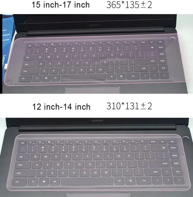 Alt view image 7 of 8 - Universal Laptop Keyboard Cover Protector 12-17 inch Waterproof Dustproof Silicone Notebook Computer Keyboard Protective Film