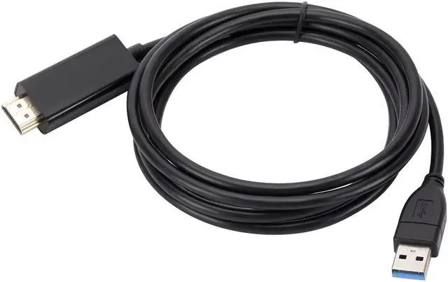 Main image of 6.6FT USB to HDMI Adapter Cable for Mac OS Windows 10/8/7/Vista/XP, USB 3.0 to HDMI Male HD 1080P Monitor Display Audio Video Converter Cord