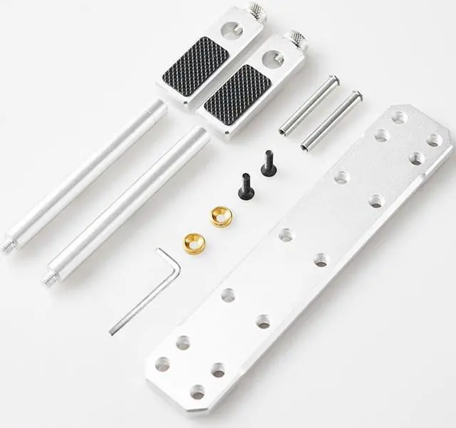 Alt view image 3 of 7 - Graphics card GPU Bracket Brace , Graphics Card Holder , Adjustable Height GPU Support Jack Assemblable Module GPU Stand Installed On the 12mm / 14mm Fan