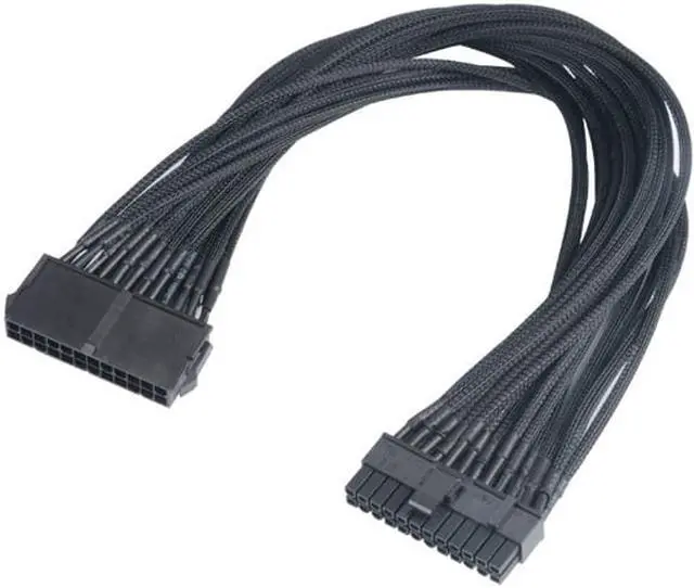 Main image of 12 Inches ATX 24 Pin Motherboard Cable ATX to Motherboard Extension Cable Extend ATX 24-Pin Power Supply Cable