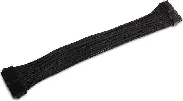 Alt view image 6 of 6 - 12 Inches ATX 24 Pin Motherboard Cable ATX to Motherboard Extension Cable Extend ATX 24-Pin Power Supply Cable