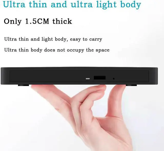 Alt view image 7 of 8 - TYPE-C USB 3.0 External Mobile Optical Disc Drive DVD Burner DVD/CD Multi Function Recorder Multi Purpose Interface Computer Universal