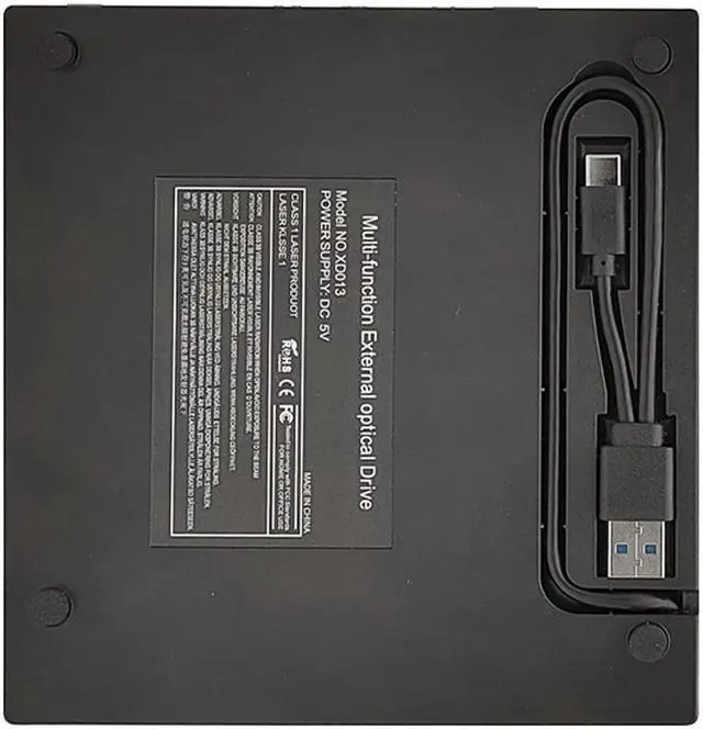 Alt view image 4 of 8 - TYPE-C USB 3.0 External Mobile Optical Disc Drive DVD Burner DVD/CD Multi Function Recorder Multi Purpose Interface Computer Universal