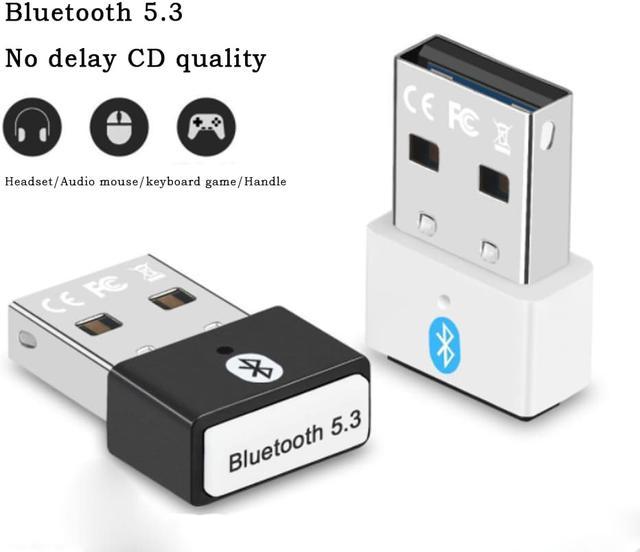 OY313 USB Bluetooth 5.3 Adaptateur Transmetteur Récepteur Sans Fil Pour PC  Windows 11 10 8 7