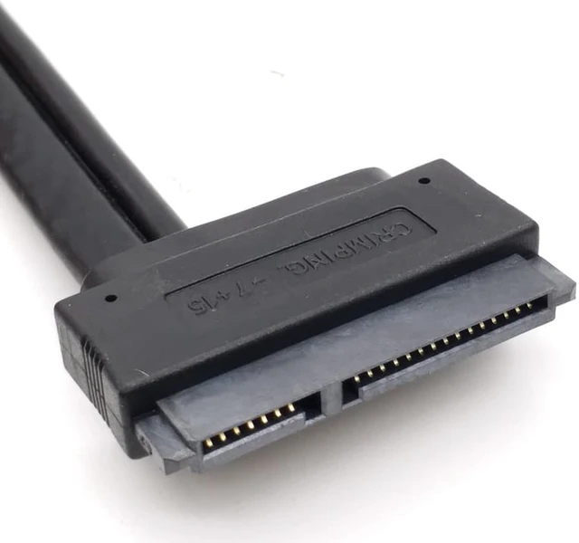 Alt view image 4 of 6 - 1Pc Power Esata USB 2.0 5V 12V Combo to 2.5'' 3.5'' 22Pin Sata HDD Adapter Cable