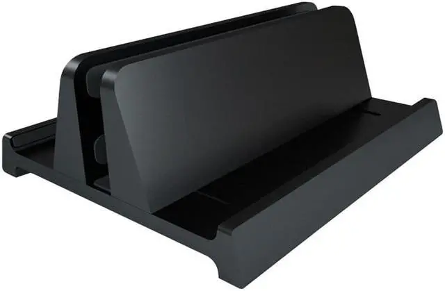 Main image of Vertical Laptop Stand Holder Adjustable Desktop Notebook Dock 3 in 1 Space-Saving Stand for MacBook Pro Air, Laptop Accessories