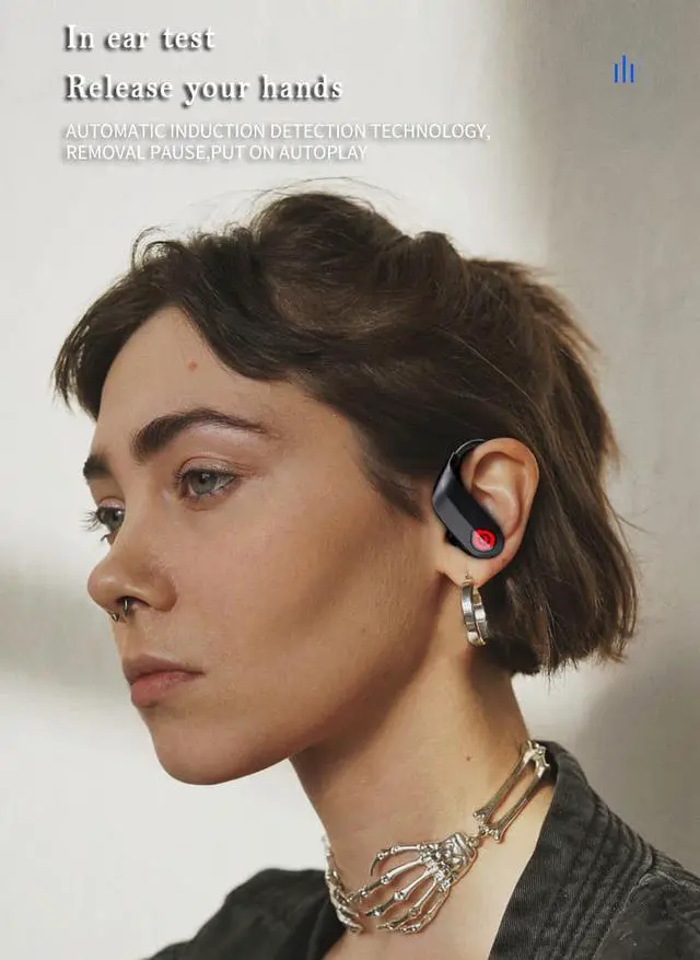 Alt view image 4 of 8 - Bluetooth Earphone Wireless Headphones Stereo Handsfree Noise Canceling TWS Bluetooth 5.3 Sports Headset With Microphone for all Smart Phone