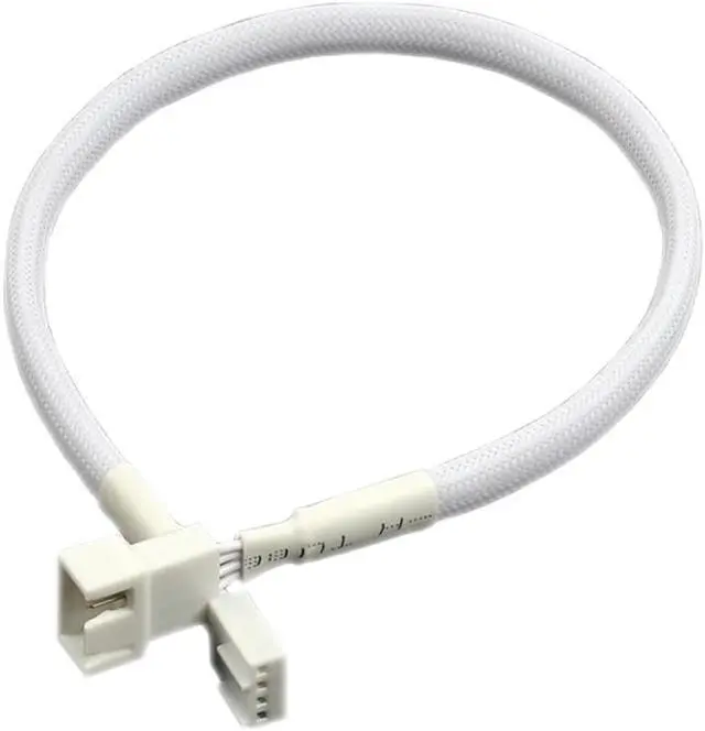 Main image of 30CM/11.8inch Motherboard 4Pin Chassis Fan 3Pin 4Pin Fan Temperature Control Extension Cable CPU Fan Extension Cord