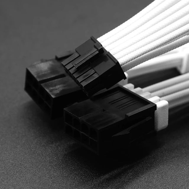 Alt view image 4 of 8 - 12Pin PCI-E to Dual 6+2Pin PCI-E Graphics Card Power Adapter Cable 12Pin PCI-E to Dual 8Pin PCI-E GPU Cable