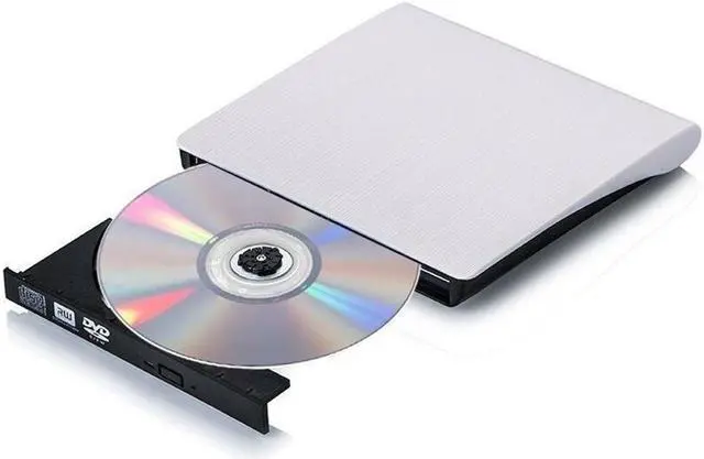 Alt view image 2 of 7 - External DVD Drive USB 3.0 Portable CD DVD RW Drive Writer Burner Optical Player Compatible For Windows 10 Laptop Desktop iMac