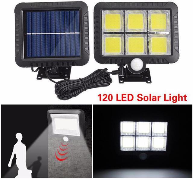 Main image of 120 LED Solar Light Outdoor Solar Lamp PIR Motion Sensor Wall Light Waterproof Solar Powered Sunlight For Garden Decoration