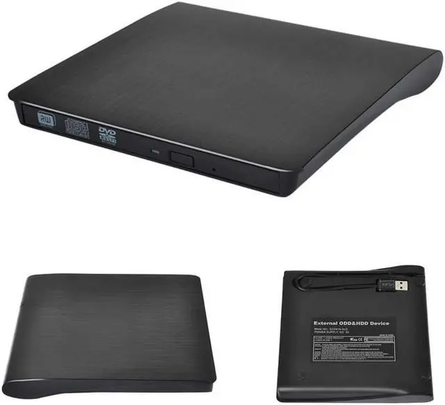Alt view image 7 of 7 - USB 3.0 Slim External DVD RW CD Writer Drive Burner Reader Player Optical Drives For Laptop PC DVD burner dvd portatil