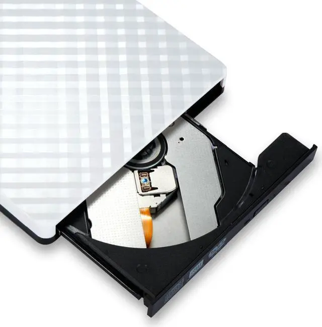 Alt view image 2 of 7 - External DVD Drive Portable USB 3.0 CD/DVD +/-RW VCD ROM Burner for Laptop Desktop Computer Optical Drives Computer Components