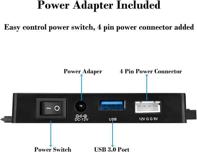 Alt view image 6 of 7 - USB To IDE SATA Data Adapter USB3.0 To IDE SATA Hard Disk Transfer Converter 4 in 1 For PC Laptop 2.5 3.5inch 8TB Hard Disk Dock