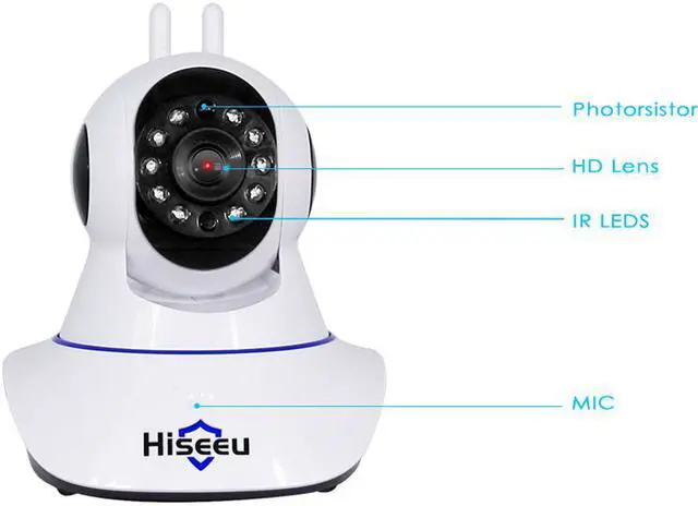 Alt view image 5 of 7 - 1080P HD IP Camera Wireless Home Security Camera Surveillance Camera Wifi Night Vision CCTV Camera 2mp Baby Monitor