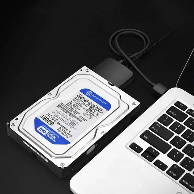 Alt view image 7 of 7 - 0.4m USB 3.0 To Sata Adapter Converter Cable 22pin SataIII To USB3,0 Adapters For 2.5" Sata HDD SSD