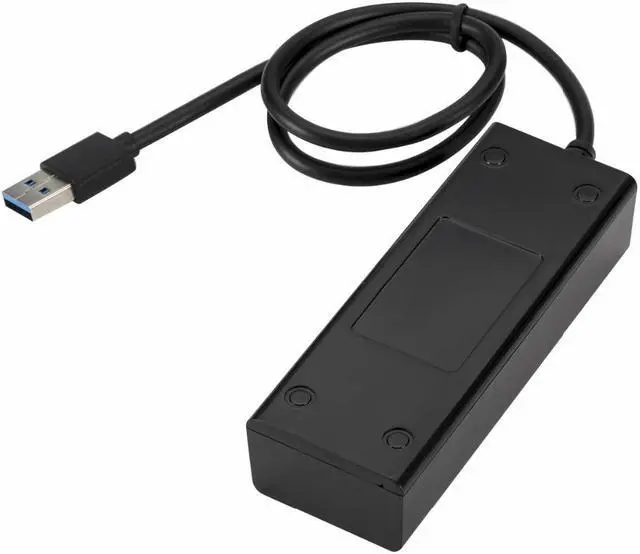Alt view image 7 of 7 - High Speed 4 Ports USB 3.0 Hub USB Splitter Portable USB Port USB HUB for Apple Macbook Air Laptop PC Tablet High Speed