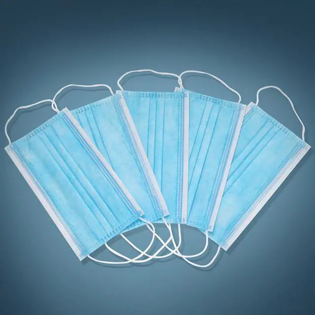 Alt view image 6 of 6 - 60pcs 3 Layer Non-woven Face Mask Anti-dust Disposable Masks Safe Breathable Mouth Mask Ear loop Filter Adult