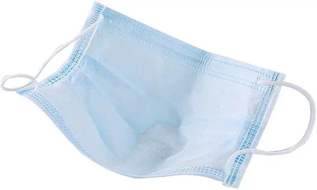 Alt view image 7 of 7 - 100pcs 3 Layer Non-woven Face Mask Anti-dust Disposable Masks Safe Breathable Mouth Mask Ear loop Filter Adult