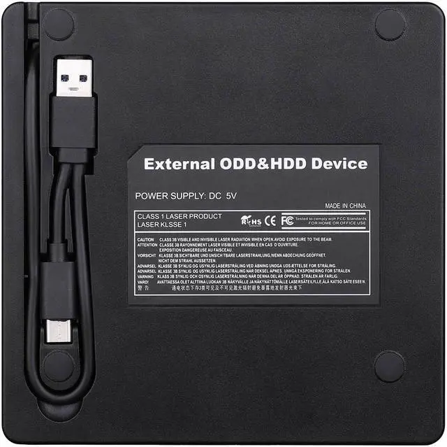 Alt view image 7 of 7 - Type C USB 3.0 Slim External DVD RW CD Writer Drive Burner Reader Player Optical Drives CD-RW Burner Reader Recorder For Laptop